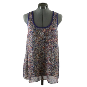 𝅺BCBGENERATION 💕Abstract Print Sheer Tank Top💕